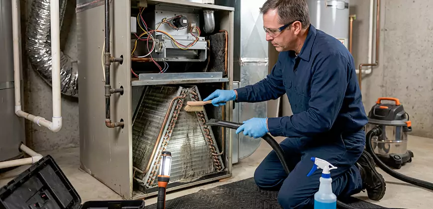 Furnace Coil Cleaning in Horn Lake
