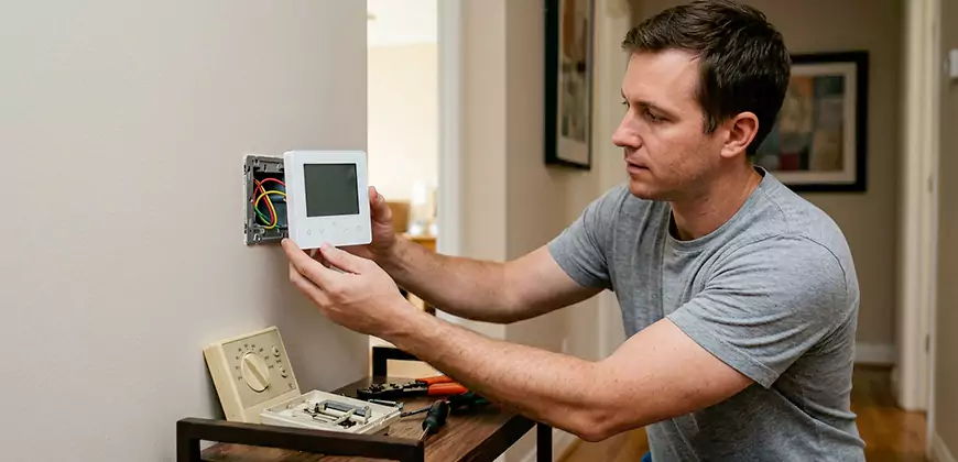 AC Control Panel Replacement in Horn Lake